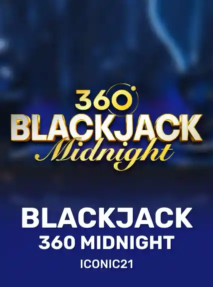 Blackjack 360 Midnight game tile