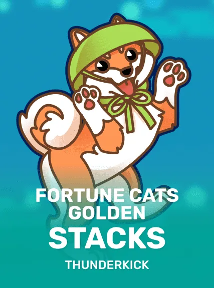 Fortune Cats Golden Stacks game tile