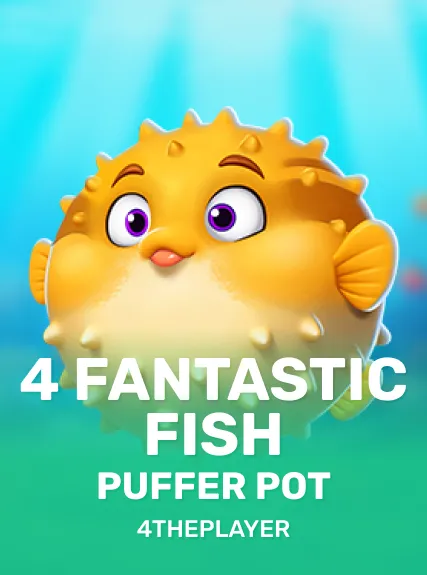4 Fantastic Fish Puffer Pots game tile